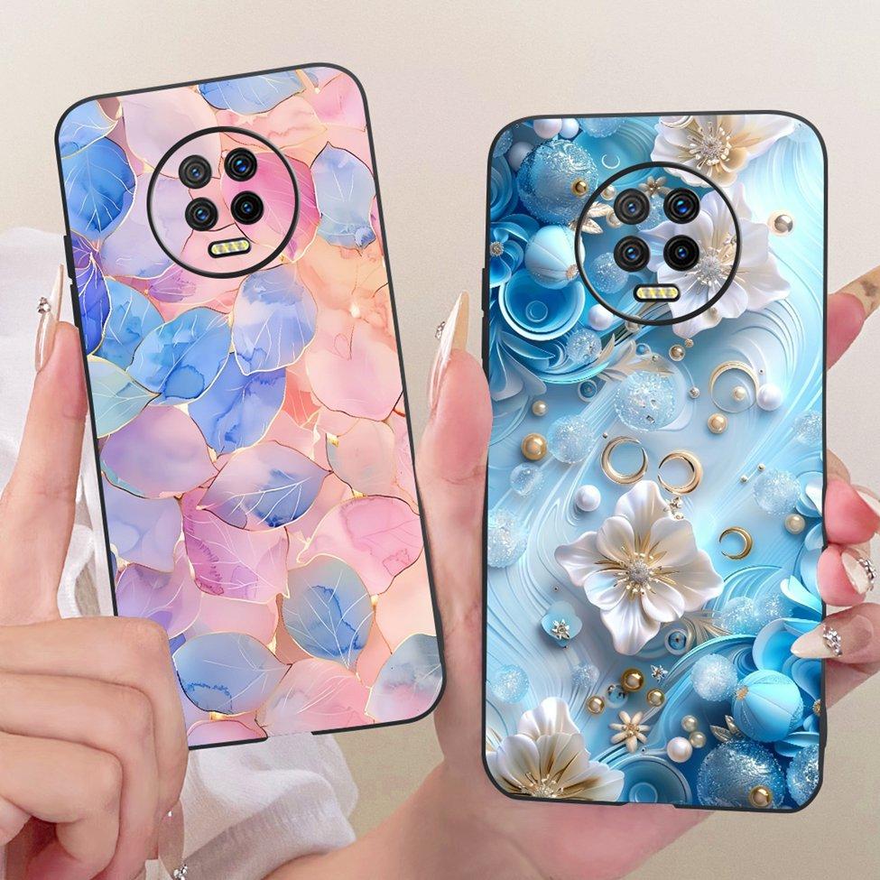 For Infinix Note 7 Case Cover Cute Cat Fashion Butterfly Funny Painted Silicone Phone Casing For Infinix X690B X690