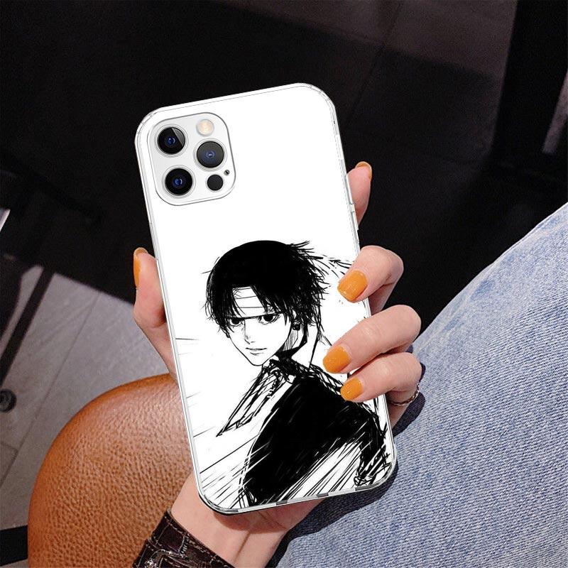 Black White Hunter X Phone Case For iPhone 17 Air 16 Pro Max 16E 15 + 14 Plus 11 12 13 Mini 7 8 SE Gift Print Cover Fundas 16 Pr