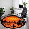 1 stuks Stranger Things Stoelkussen voor Kantoor, Antislip, Zacht en Duurzaam Kantoortapijt voor Interieurdecoratie