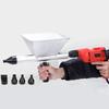 Macchina automatica per stuccatura e riempimento con ugelli, strumento multiuso elettrico per stuccatura, riempimento e sigillatura a cemento