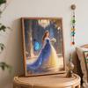 Disney Princess Butterfly Oil Painting Hand Painting Coloring Painting Handmade Diy Home Decoration Gift