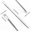 23.5cm Metal Rope Threader Needle Stick Easy Threaders Drawstrings Replacement Perfect for Various Crafts