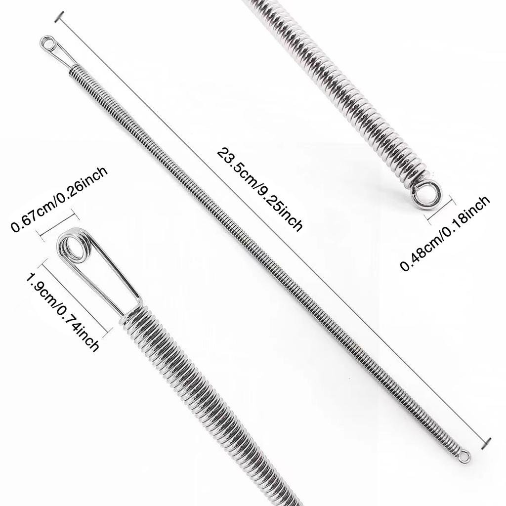 23.5cm Metal Rope Threader Needle Stick Easy Threaders Drawstrings Replacement Perfect for Various Crafts