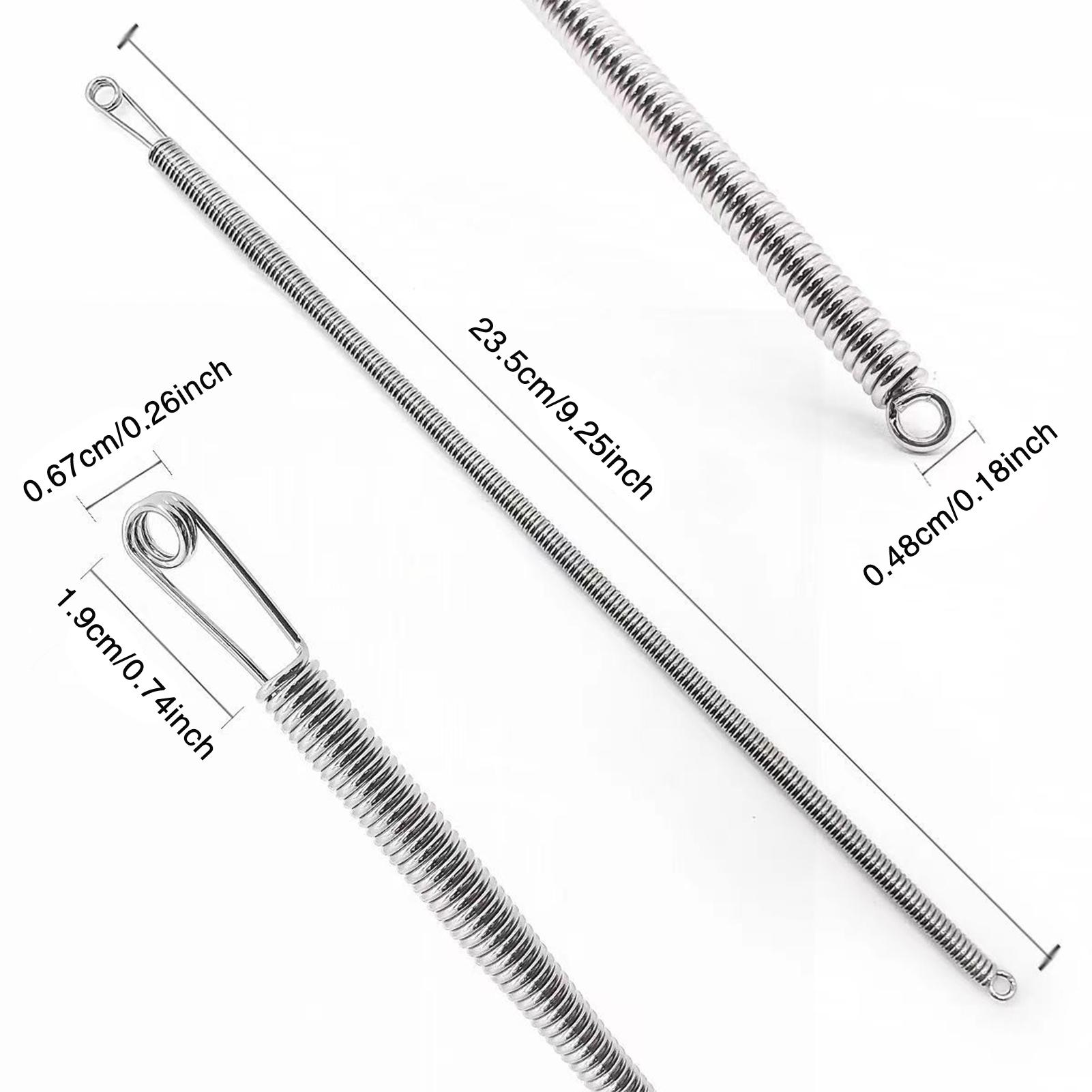 

Гибкий пружинный нитевдеватель с зажимом на шнурке, инструмент для рукоделия, эластичный шнур, веревка, набор петель для шитья, гибкий нитевдеватель для шнурка, швейный аксессуар