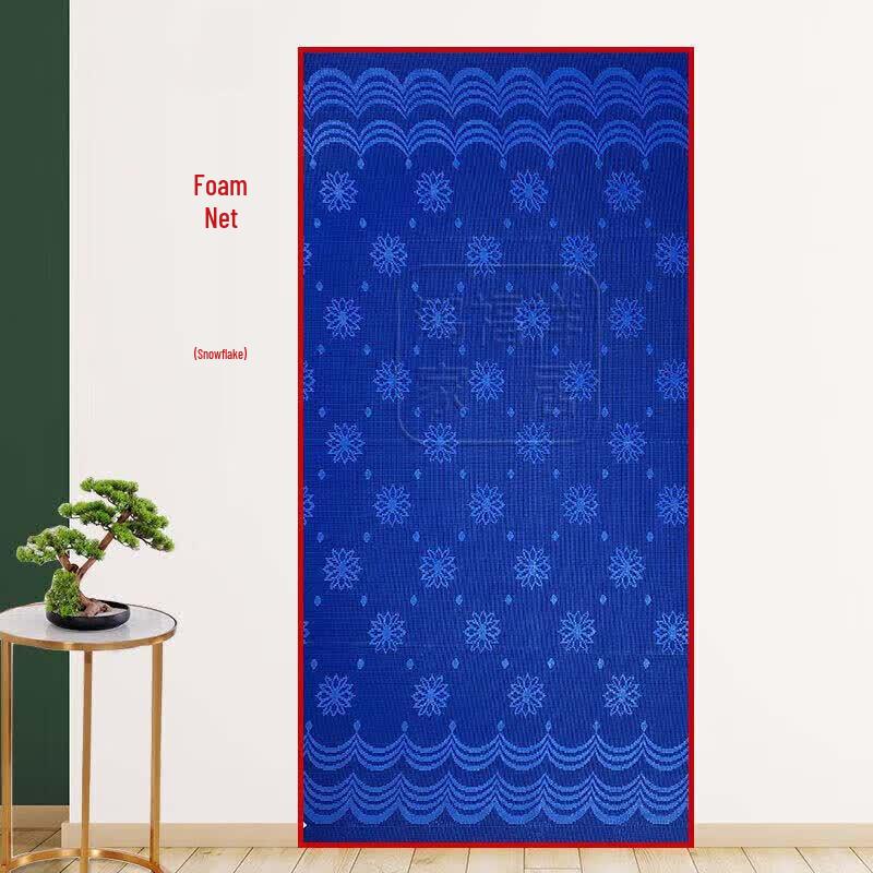 Jinchifang Snowflake Thickened Mosquito Net Door Curtain