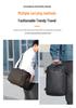 Men's Large Capacity Business Backpack - Convertible Crossbody and Double Shoulder Bag for Travel
