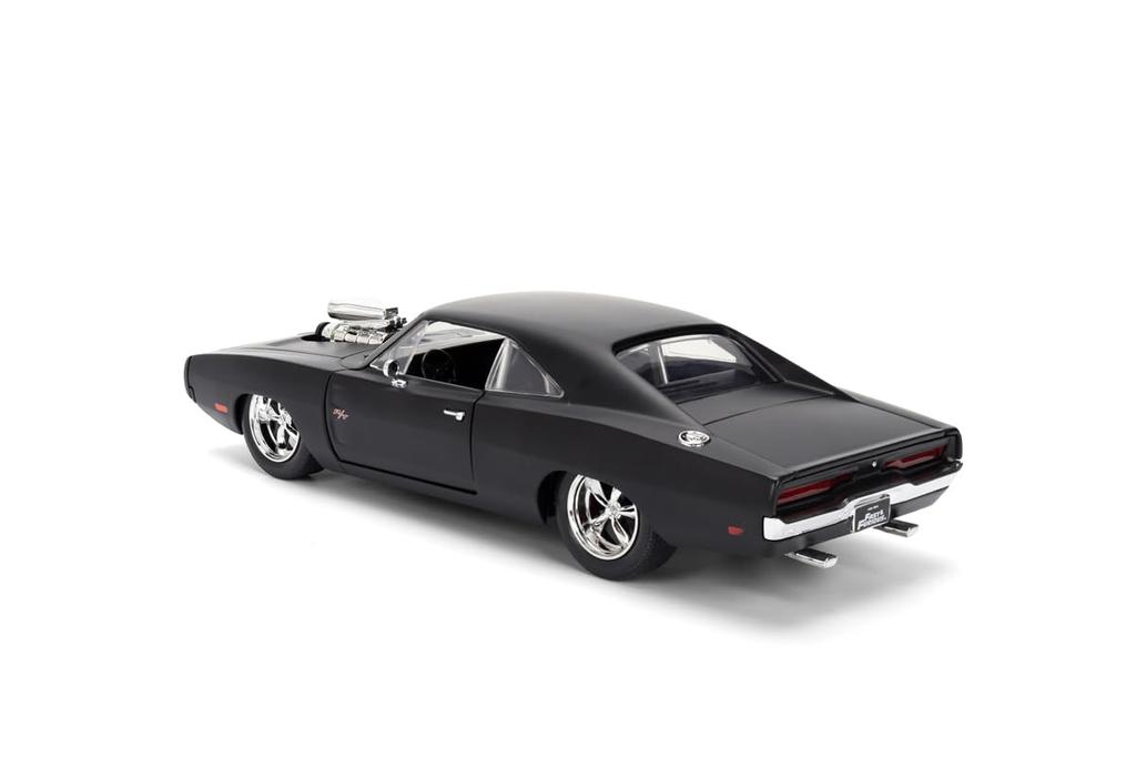 Kyosho Jada Toys Fast Furious Series Scale Dodge Charger Finished Model JADA35729 & 1/24 R/T (Dominic)