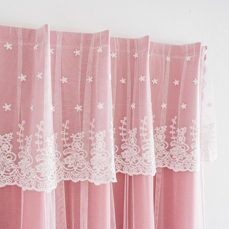 Velcro Gauze Curtain: No-Punch, Full Blackout, Non-Transparent, Sun-Protected, Ideal for Rental Rooms (Blocks 99% Light)