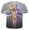 Saint Seiya 3D Print Short Sleeve T-Shirt Unisex Summer O-Neck Casual Streetwear Oversized T-shirt