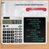 Multifunctional Large Screen Calculator with Handwriting Board for Finance, Office Notes, and Drawing
