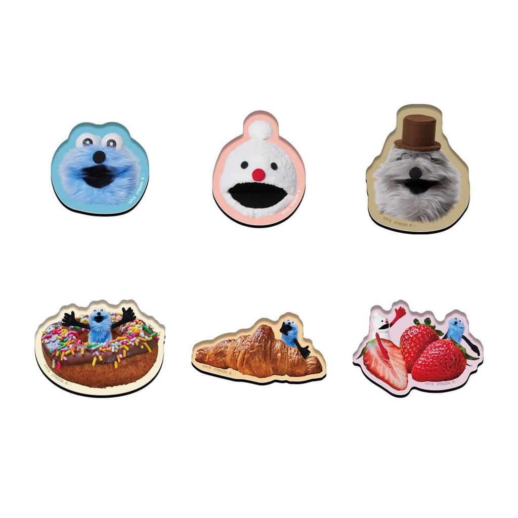 PUPPET SUNSUN Character Magnets box 14-piece (candy toys)