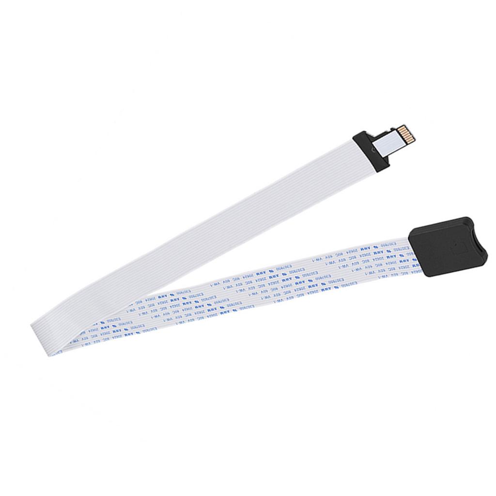 Nový prodlužovací kabel slotu pro paměťovou kartu na kartu TF s pouzdrem(48 cm)