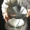With Two Golden Handles Dry Pots Round Bottom Soup Pan Durable Wok  Picnic