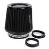 RASTP-Universal 3" 3.5" 4" Auto High Flow Kaltluftansaugung Luftfilter Konisch Waschbare Luftfilter für Rennwagen OFI129