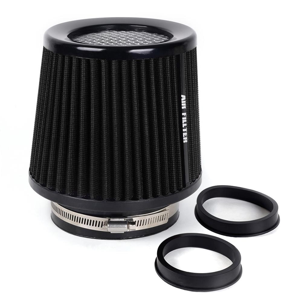 RASTP-Universal 3" 3.5" 4" Auto High Flow Kaltluftansaugung Luftfilter Konisch Waschbare Luftfilter für Rennwagen OFI129
