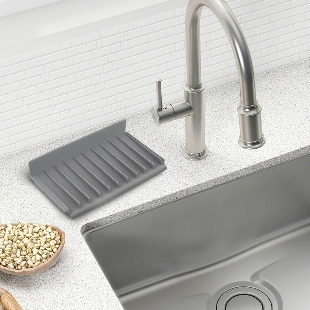 Bathroom Accessories Draining Pad Customizable Size Easy To Clean Kitchen Organization Easy To Clean Draining Pad