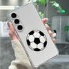 Phone Case For Samsung A35 A16 A15 A05S S24 Plus S24 Ultra S25 Plus Simple High-End Fashion Football Pattern Soft Touch Funda