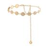 Adjustable Single Layer Metal Waist Chain for Women - European & American Style