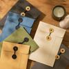 A4/A5 Vintage Brown Envelopes with String Tie Closure Clasp Simple Archive Bag  Wedding