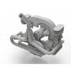 Upgrade Parts Engine Model/fender/interiors/luggage Roll Cage -Tamiya 1/10 Sand Scorcher 2WD Buggy Kit Tamiya Sand Scorcher 2010