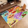 1pc Happy Tree Friends4 Print Area Rug - Soft, Washable Non-Slip Indoor Mat, Living Room, Home Office Decorative Rug,Office Decorative