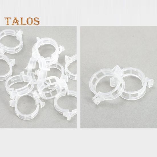 100/200/300 Stück Pflanzenklammern, Kunststoff-Pflanzenstützklammern, wiederverwendbare Tomaten-Spalierklammern für Kletterpflanzen, Weinreben, Gurken, für den Innen- und Außenbereich