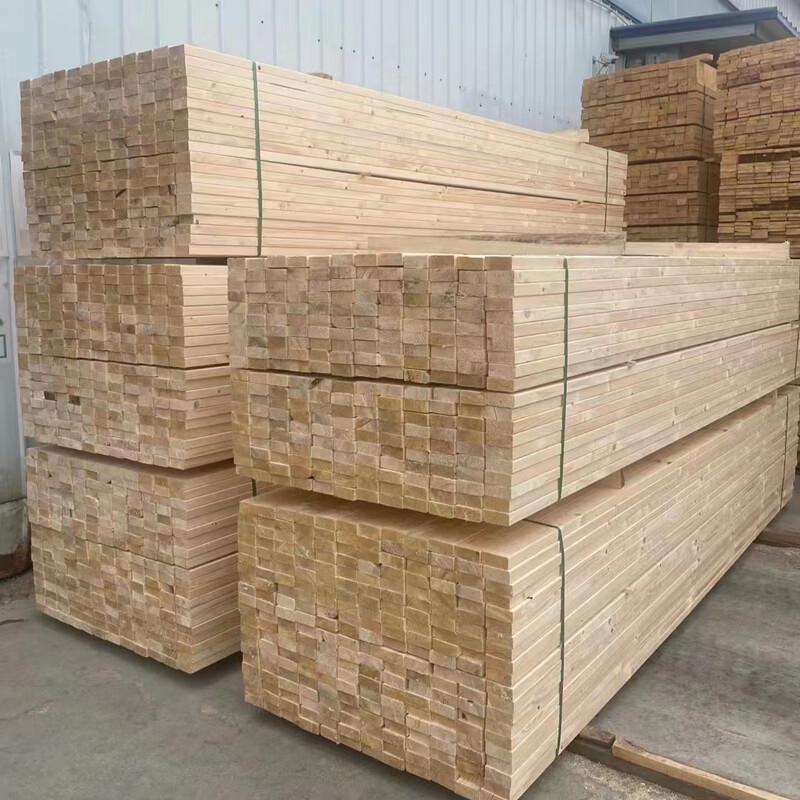 Pine Wood Lumber Beams