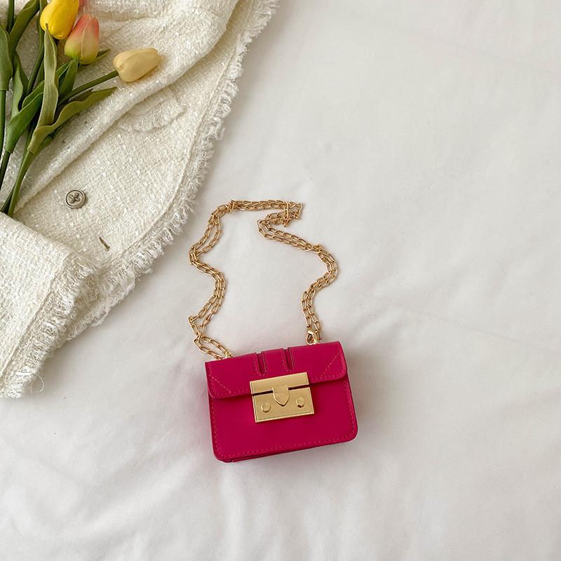 Trendige Mini-Quadrat-Schultertasche für Damen Frühjahrsmode 2023 Elegante Handtasche aus PU-Leder