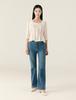 ROEM 3/4 Sleeve Cotton Blouse Rmblg24R15