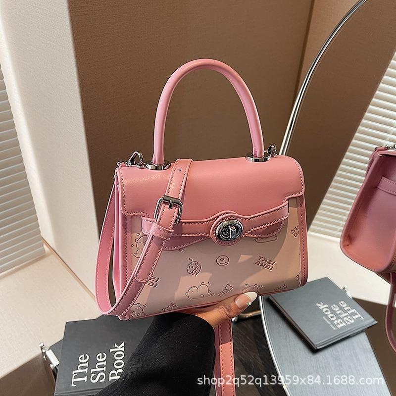 Hand Carrying Kelly Bag Women's Spring New Fashion Casual Simple Shoulder Bag Niche Women's Bag