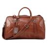 Men's Vegetable-Tanned Leather Sports and Travel Bag - Genuine Leather Business Handbag