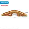 DIY Children Wooden Train Rail Track Accessories Toy Cross Track Railway Toys Compatible All Track for Kids Boys & Girls Gifts