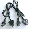 SANS164-1:2016 South African Power Cord with Figure-8 & Three-Pin C15 Connectors