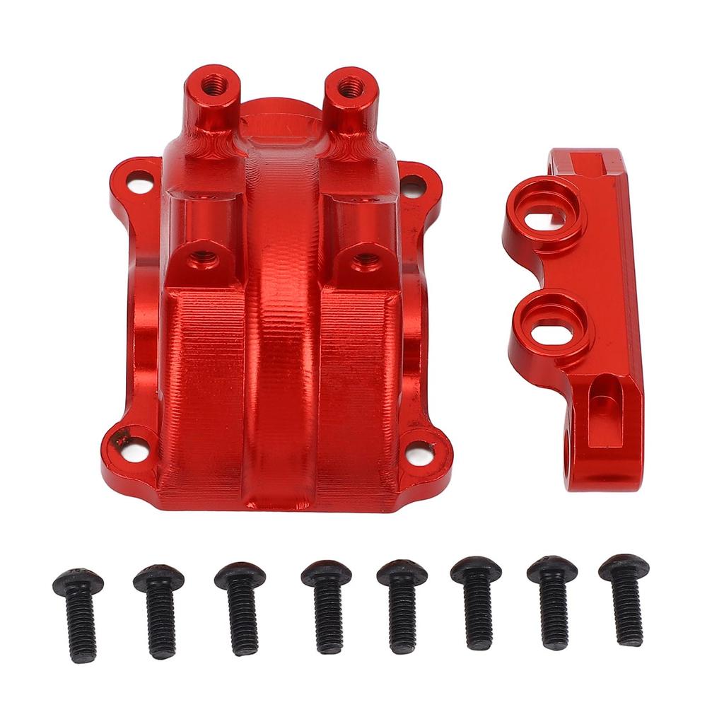 RC Car Gearbox Cover Aluminum Alloy Metal Differential Housing Case Upper Arm for 1/10TT02/TT02T Rem
