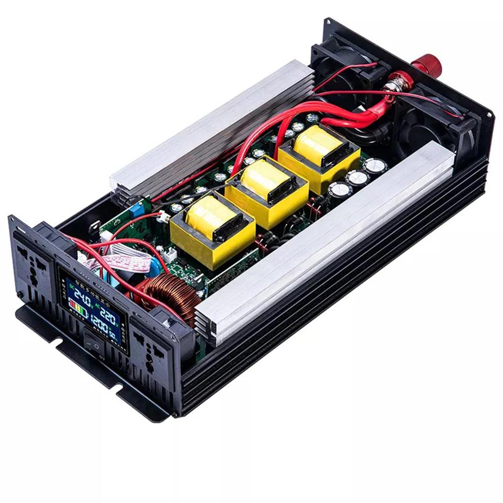 Pure Sine Wave Power Inverter 5000W Converter DC 12V/24V/48V To AC 220V