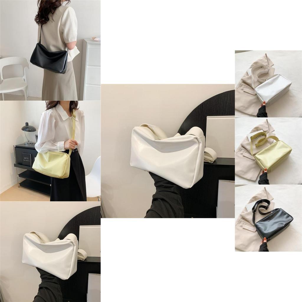 Trendy Chic Street Style Tote Bag Stylish Shoulder Bag Pu Leather For Women
