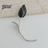 Handbag Charm Brooch Tulip Flower Metal Alloy Versatile Jacket Dress
