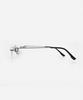 KOLEAT Titanium Geek Chic Transparent Blu-Ray Blocking Mini Glasses [Mstg] Men Ver.