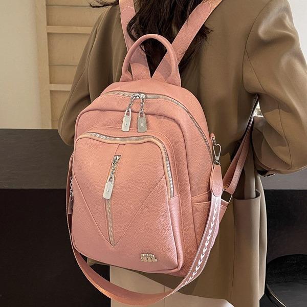 Backpack Women's Shoulder Bag New Casual Versatile Fashion Premium Casual Work Shoulder Bag
