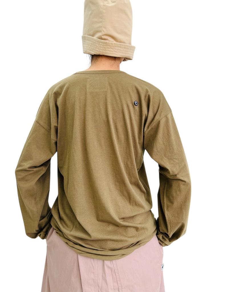Lullakulla Stella Pocket T-Shirt_Khaki