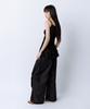 ROUGHNECK Star Pattern Mesh Layered Dress Black