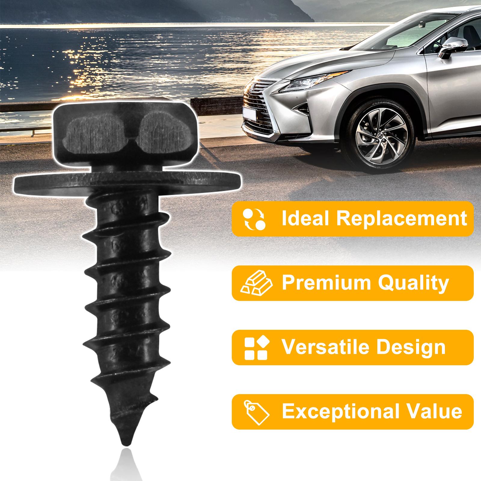 Lot De 30 Vis De Retenue Toyota 9015960498 – Pour Garde-boue, Couvercle – Fixations Métalliques Entretien Auto