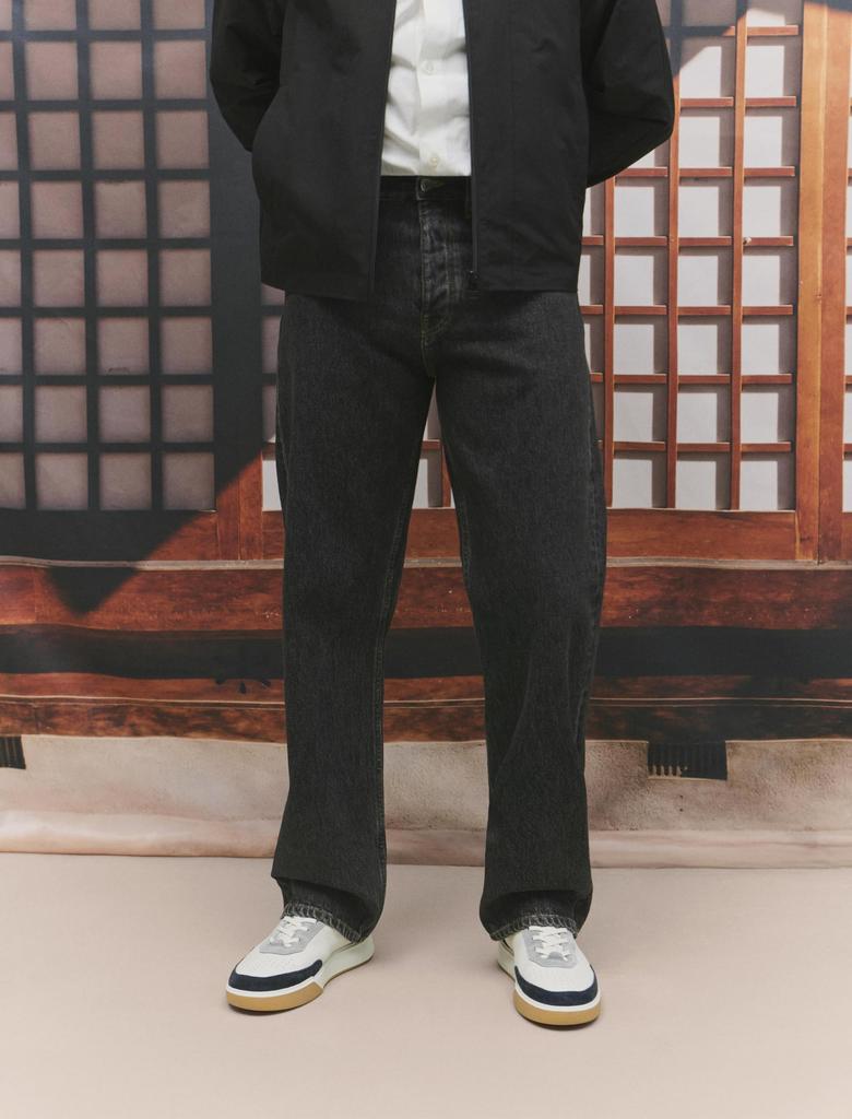 ECCO Street Coat, Genuine Leather, Men's Casual Sneakers, EU43