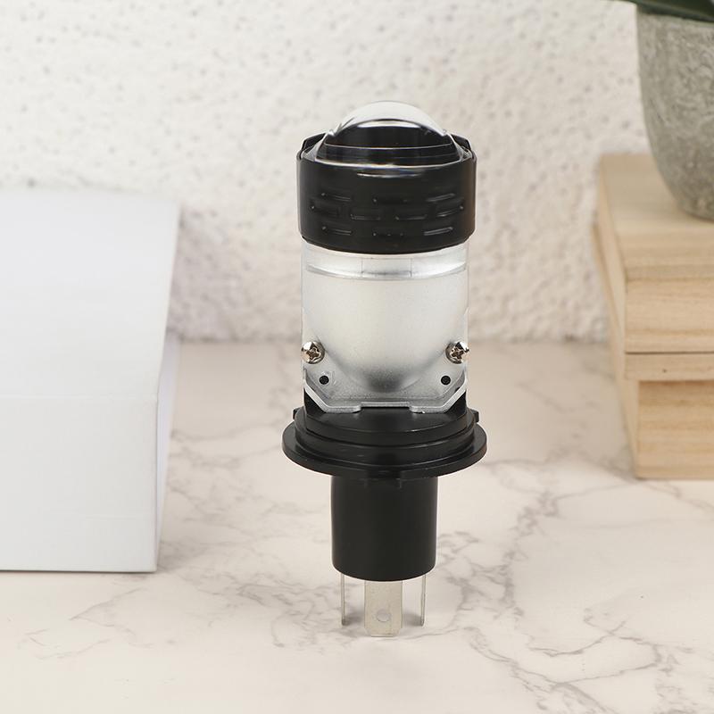 High Power H4 Led Projector Len Direct Insertion High Low Light Car Motorcycle Turbo Fan Lamp Super Bright Waterproof 1Pc