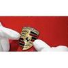 Emblem badge logo Porsche car hood metal 25-26s