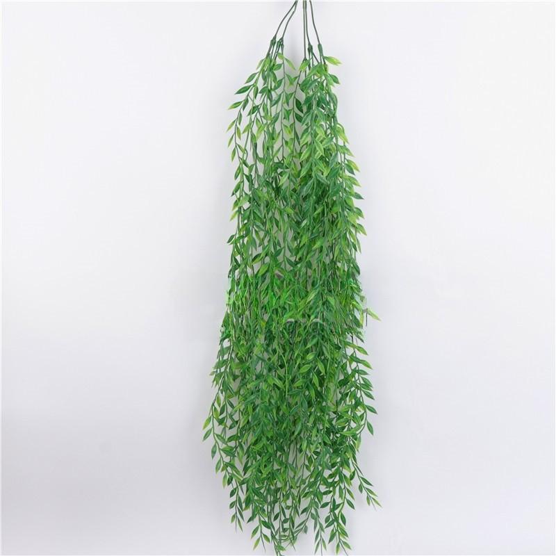 Artificial Plant Willow Wall Hanging Decoration For Bedroom Wedding Outdoor