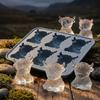 Moule à Glaçons Cube Vache des Highlands – Glaçons 3D Adorables, Parfait pour les Boissons, les Fêtes et les Cadeaux