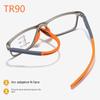 TR90 Spring Leg Reading Glasses for Men Sports Anti Blue Light Presbyopia Glasses +100 to +400