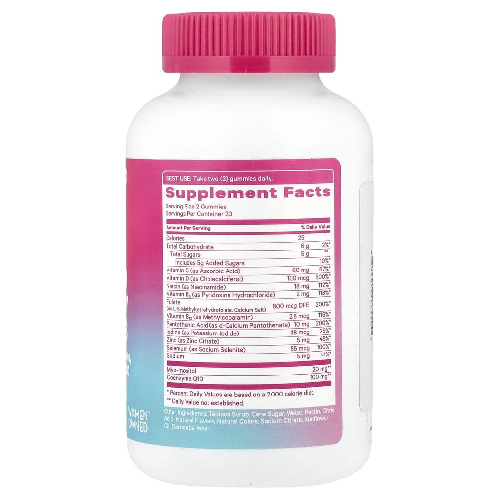 Premium Gummy Jelly to Promote Pregnancy, Mango Pineapple, 60 Gummy Jelly