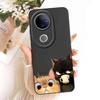 For VIVO V50 5G Case Luxury Silicone Shockproof VIVOV50 5G V2427 Casing Colorful Cartoon Soft Protective Shell Cell Phone Case